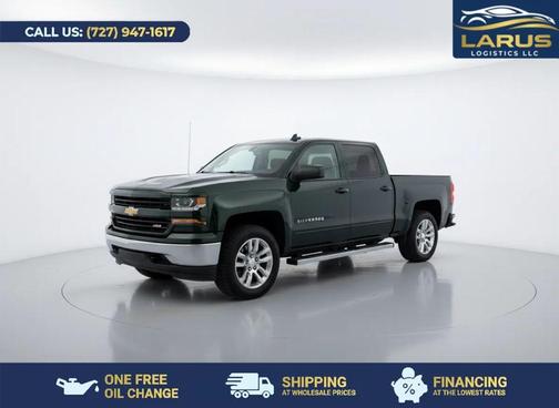 Rainforest Green Metallic 2015 Chevrolet Silverado 1500 1LT