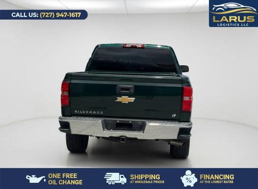 Rainforest Green Metallic 2015 Chevrolet Silverado 1500 1LT