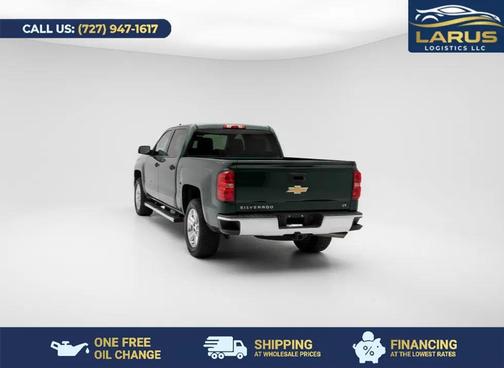 Rainforest Green Metallic 2015 Chevrolet Silverado 1500 1LT