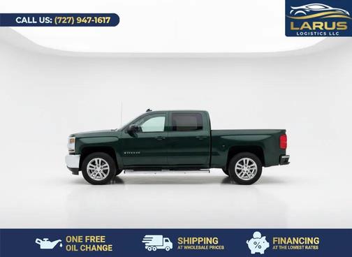 Rainforest Green Metallic 2015 Chevrolet Silverado 1500 1LT