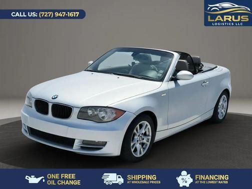 Silver 2008 BMW 128 128i Convertible 2D
