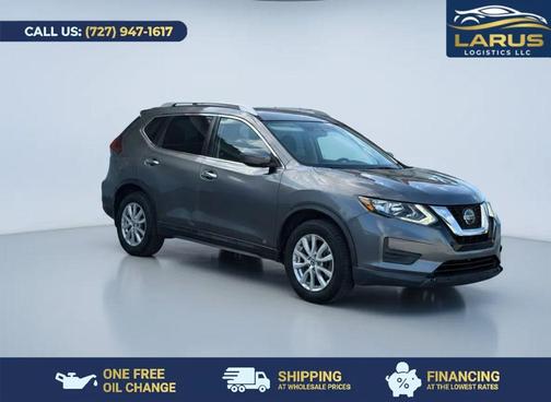 Gun Metallic 2018 Nissan Rogue SV