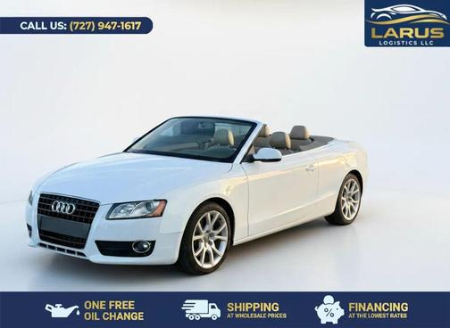 White 2011 Audi A5 2.0T Premium
