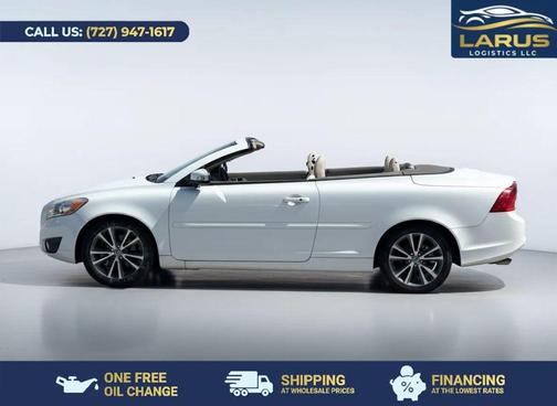 Ice White 2011 Volvo C70 T5