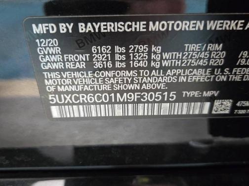 2021 BMW X5 xDrive40i