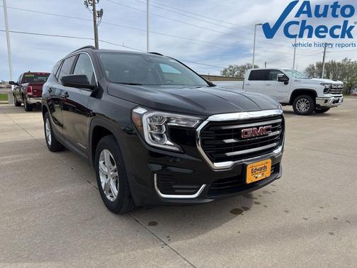 Ebony Twilight Metallic 2022 GMC Terrain SLE