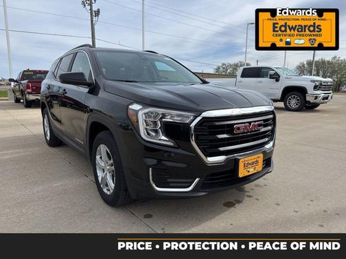 Ebony Twilight Metallic 2022 GMC Terrain SLE