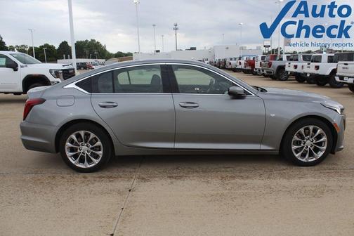Silver Metallic 2023 Cadillac CT5 Premium Luxury AWD