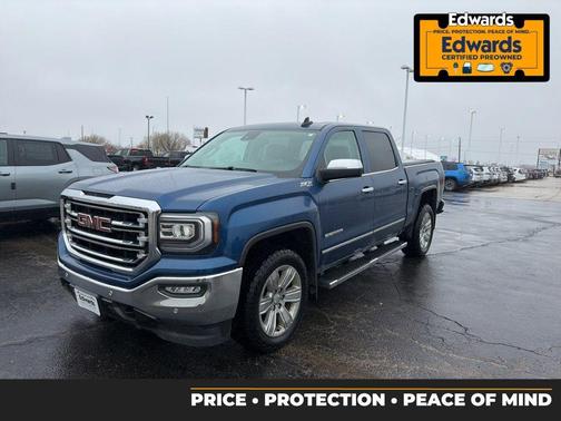 Stone Blue Metallic 2017 GMC Sierra 1500 SLT