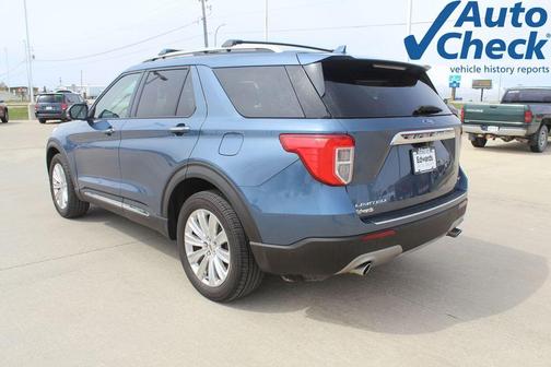 Blue Metallic 2020 Ford Explorer Limited