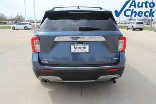 Blue Metallic 2020 Ford Explorer Limited