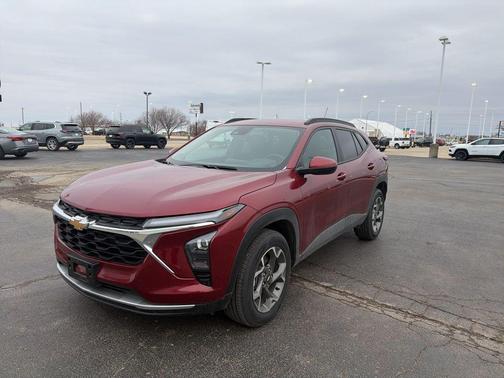 Crimson Metallic 2025 Chevrolet Trax LT SUV