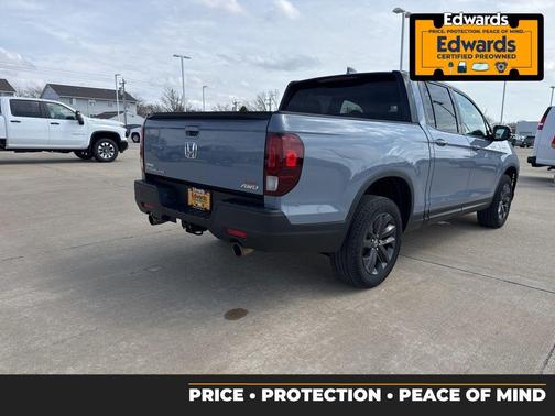 Gray 2023 Honda Ridgeline Sport