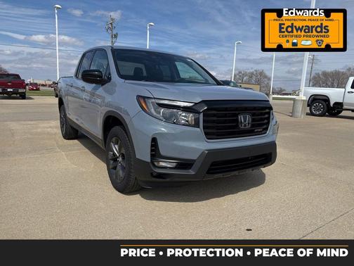 Gray 2023 Honda Ridgeline Sport