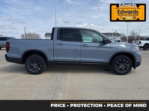 Gray 2023 Honda Ridgeline Sport