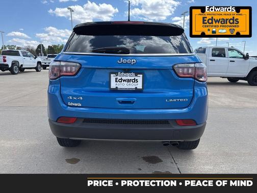 Laser Blue 2020 Jeep Compass Limited
