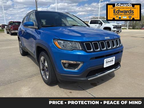 Laser Blue 2020 Jeep Compass Limited