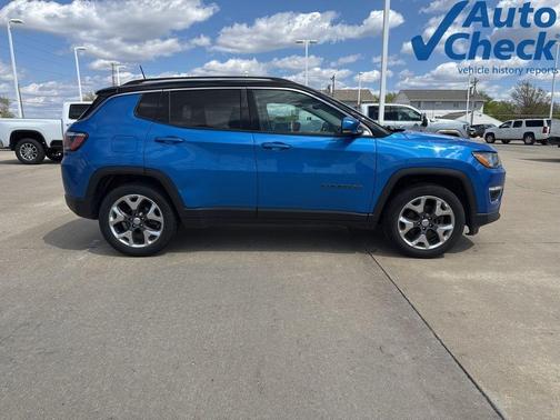 Laser Blue 2020 Jeep Compass Limited