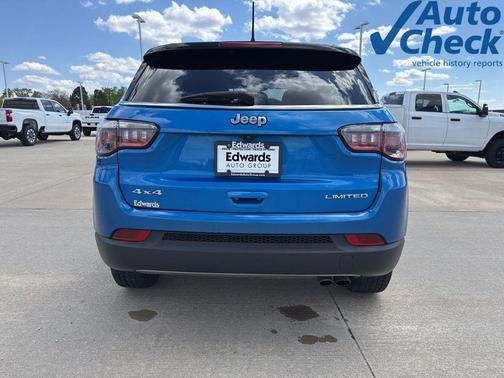 Laser Blue 2020 Jeep Compass Limited