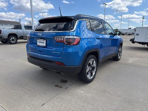 Laser Blue 2020 Jeep Compass Limited