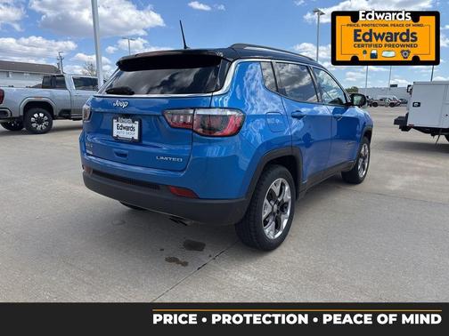 Laser Blue 2020 Jeep Compass Limited