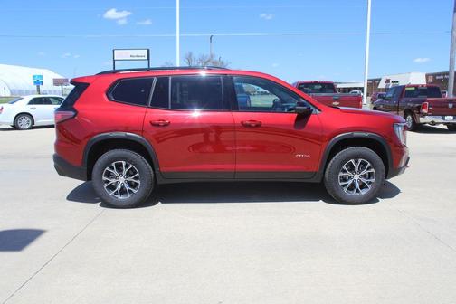 Volcanic Red 2026 GMC Acadia AT4