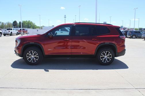 Volcanic Red 2026 GMC Acadia AT4