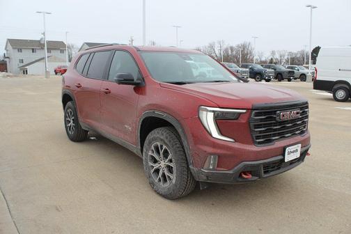 Volcanic Red 2026 GMC Acadia AT4 SUV