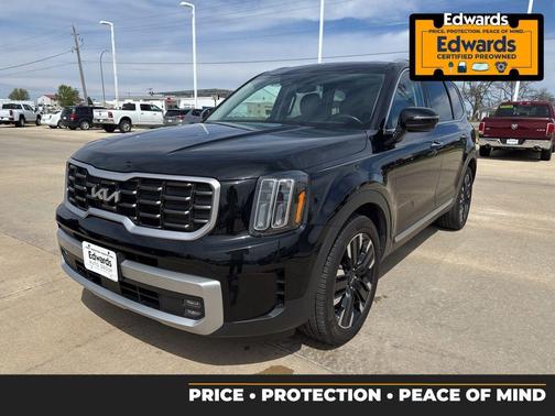 Ebony Black 2023 Kia Telluride SX-Prestige