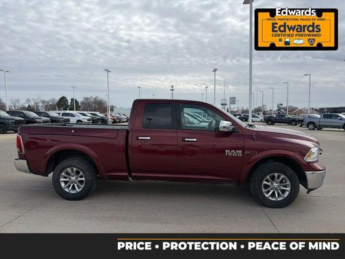 Delmonico Red Pearlcoat 2016 RAM 1500 Laramie