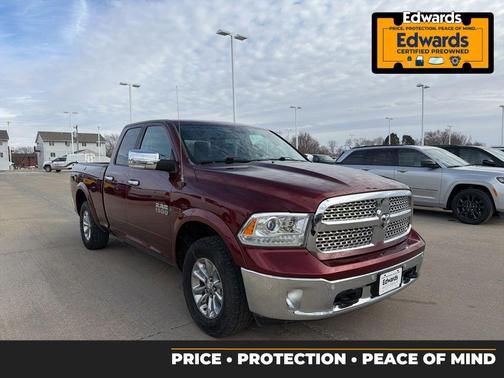 Delmonico Red Pearlcoat 2016 RAM 1500 Laramie