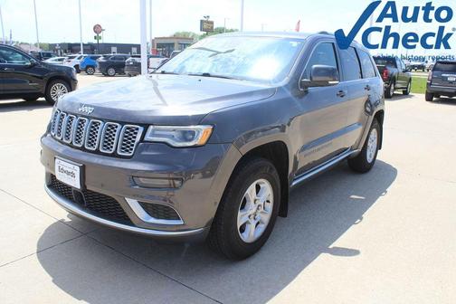 Granite Crystal Clearcoat Metallic 2018 Jeep Grand Cherokee Summit