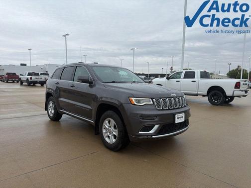 Granite Crystal Clearcoat Metallic 2018 Jeep Grand Cherokee Summit