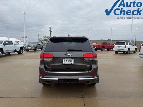 Granite Crystal Clearcoat Metallic 2018 Jeep Grand Cherokee Summit