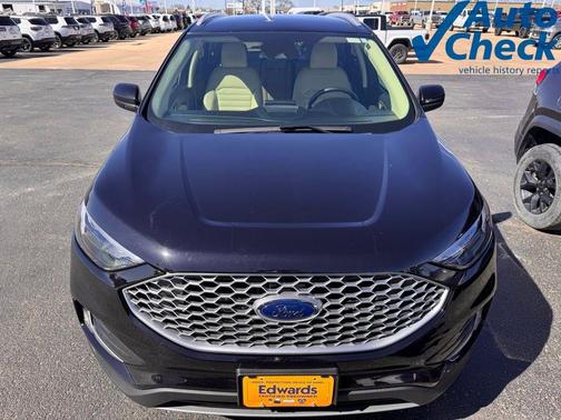 Black Metallic 2024 Ford Edge SEL