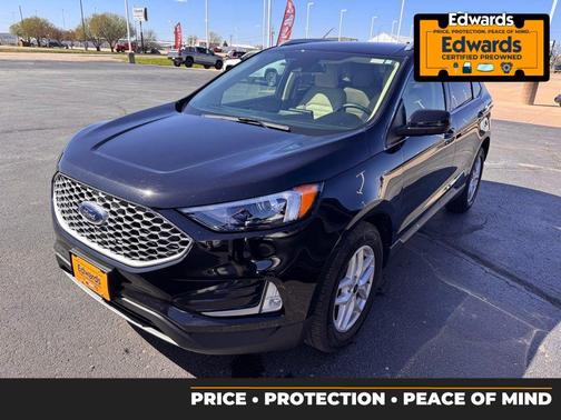 Black Metallic 2024 Ford Edge SEL