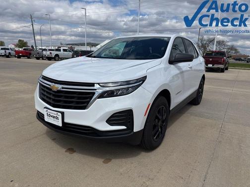 Summit White 2023 Chevrolet Equinox LS