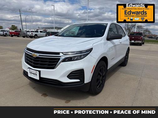 Summit White 2023 Chevrolet Equinox LS