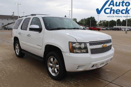 Summit White 2008 Chevrolet Tahoe LTZ