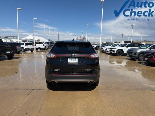 Shadow Black 2018 Ford Edge Titanium