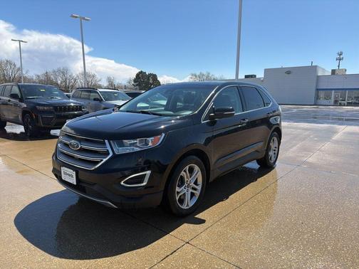 Shadow Black 2018 Ford Edge Titanium
