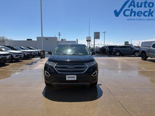 Shadow Black 2018 Ford Edge Titanium