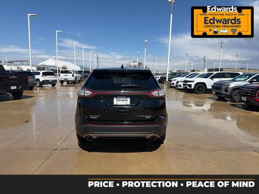 Shadow Black 2018 Ford Edge Titanium