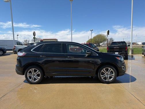 Shadow Black 2018 Ford Edge Titanium