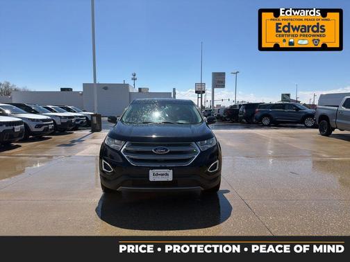 Shadow Black 2018 Ford Edge Titanium