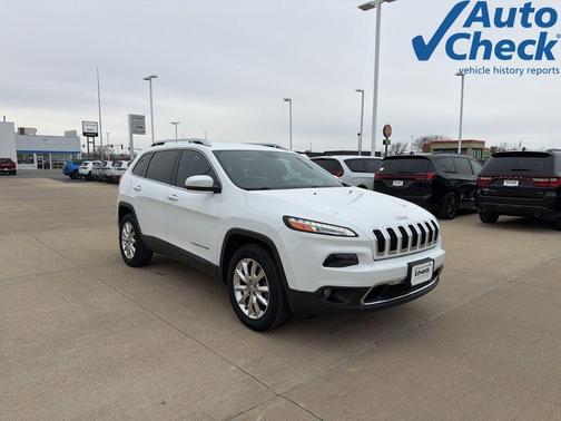 Bright White Clearcoat 2014 Jeep Cherokee Limited