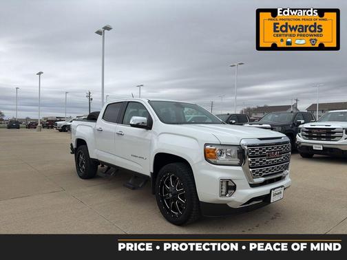 Summit White 2022 GMC Canyon Denali