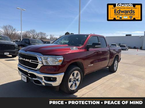 Delmonico Red Pearlcoat 2021 RAM 1500 Big Horn