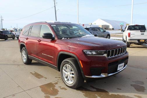 Velvet Red Pearlcoat 2025 Jeep Grand Cherokee L Laredo SUV