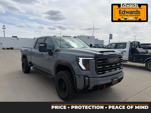 Gray 2024 GMC Sierra 2500 AT4